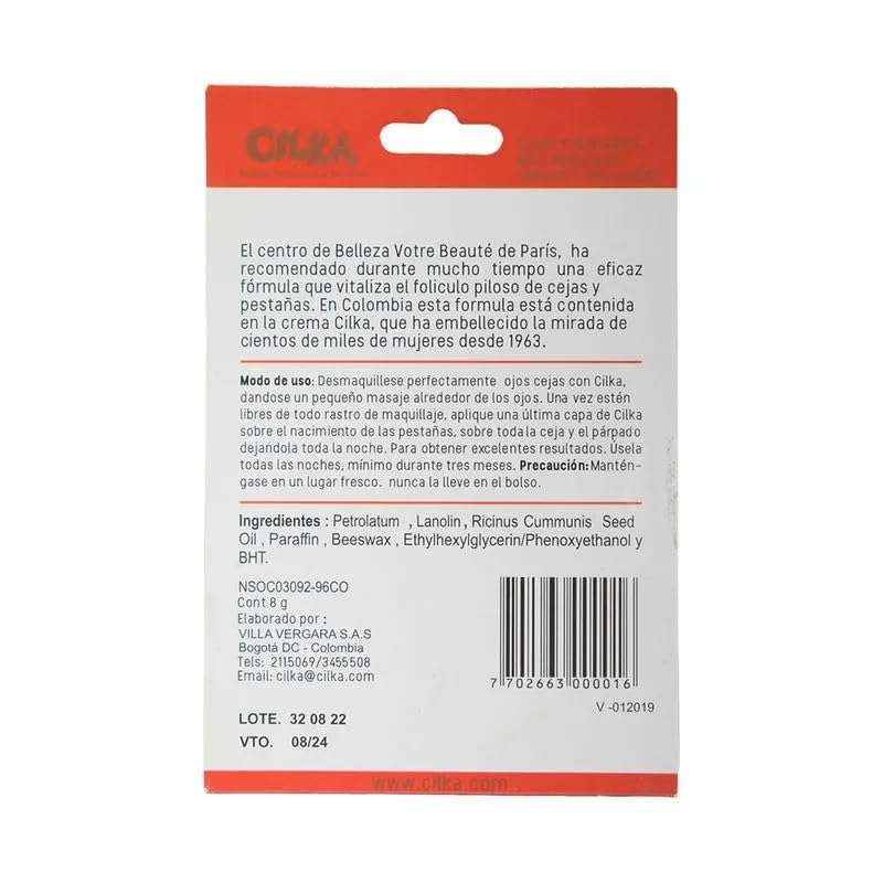 Cilka cejas y pestañas 3
