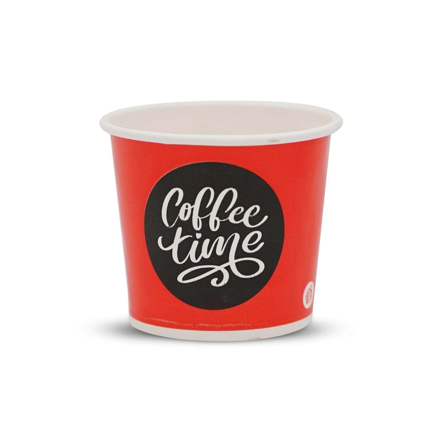 SKYWINS 100 ml Disposable Paper Cups - Eco-Friendly, Leak-Proof Hot & Cold Drink Cups | Ideal for Tea, Coffee, Juice | Pack of 80 | Biodegradable, Food Grade, Sturdy 3