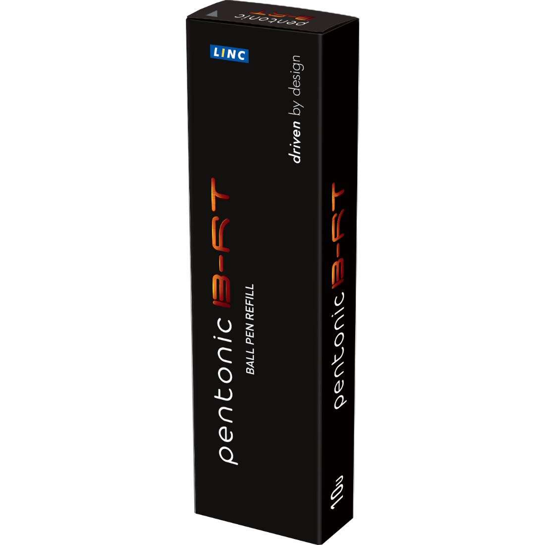 Pentonic B-RT Ball Pen Refill (0.7 mm, Black Ink, Pack of 60) & Pentonic LINC Refill (Blue Ink) - Pack of 50 3