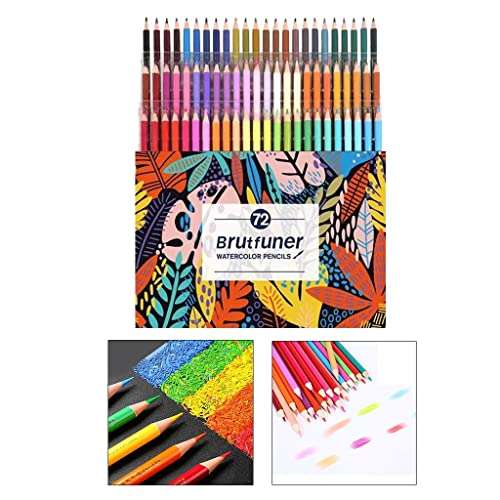 CALANDIS Multi Color Oily Color Pencil Drawing Paint Sketch Pencil 72 Water Soluble 2