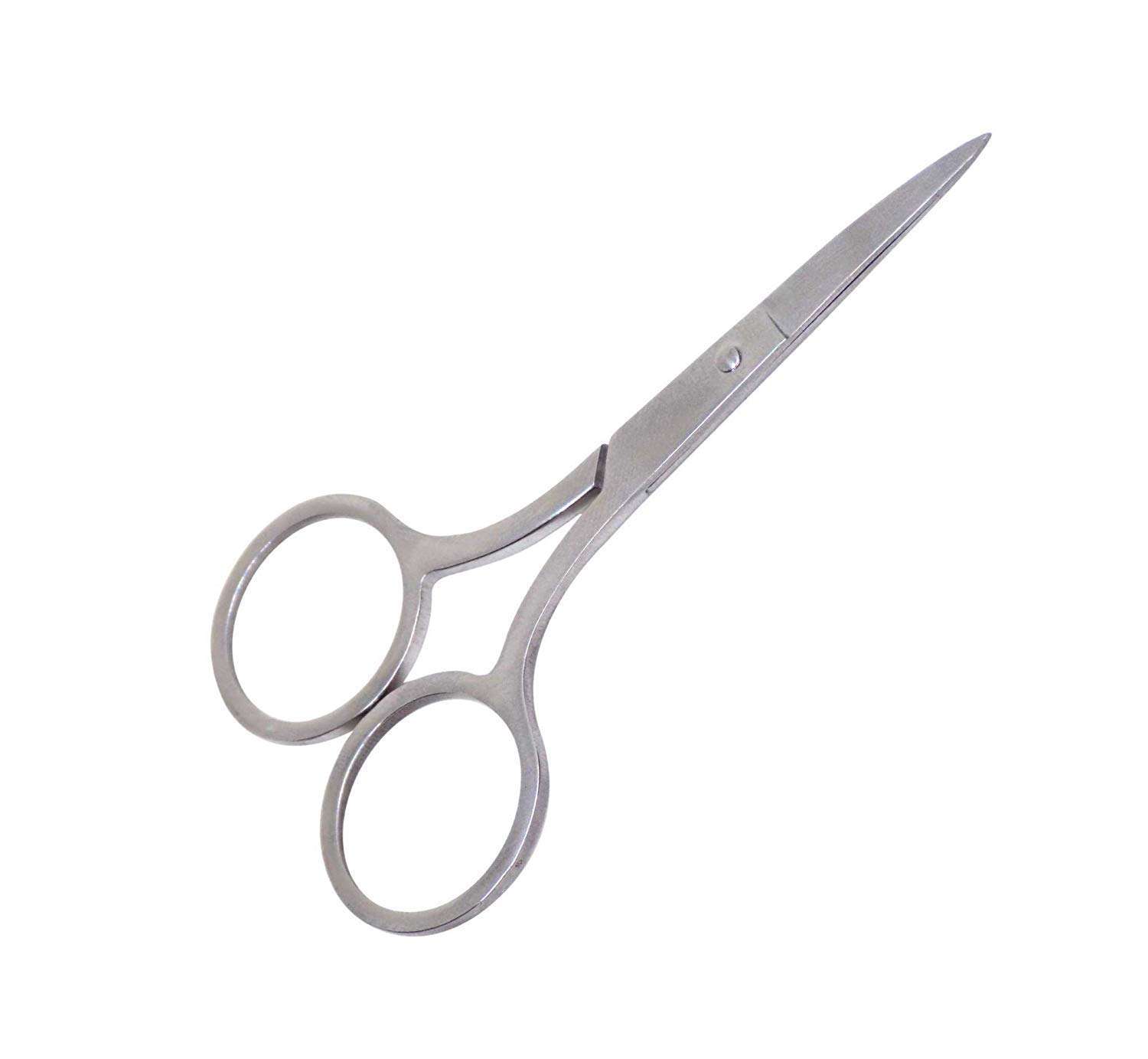Raaya Facial Cosmetic Tool, Scissors With Pluckre,For Women And Girls, 30 Grams, Golden, Pack Of 1 5