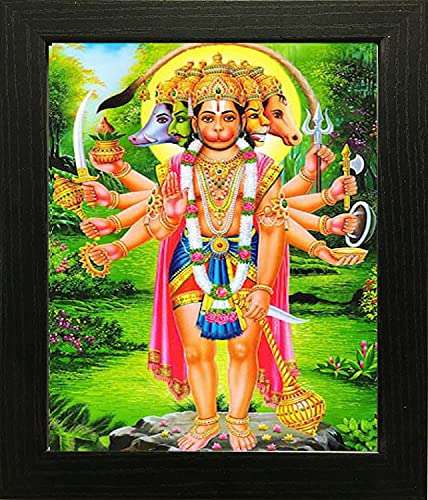 Panchmukhi Hanuman ji Photo Frame 1