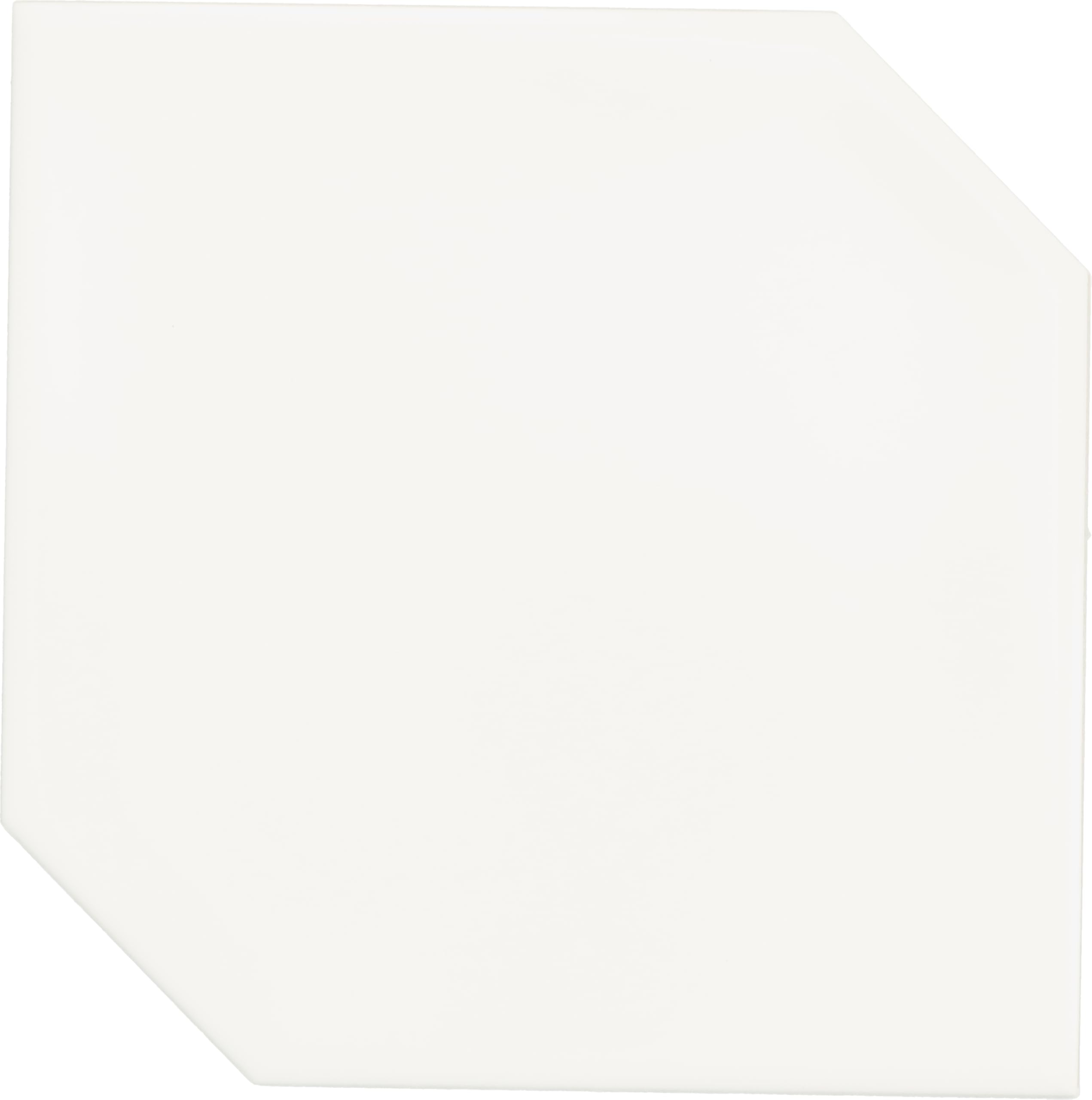 Daltile Retrospace Remix 6"x6" Hexagon Wall Tile in Glossy Modern White (22 PC per Carton)(4.90 SQFT per Carton) 1