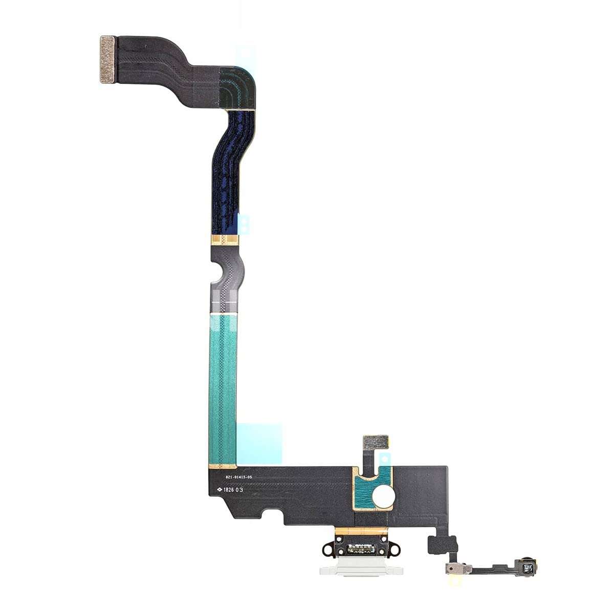 The Perfect Part Dock Connector Replacement Compatible with iPhone Xs MAX 6.5in Charging Port Flex incl. Screwdriver (Silver) 5