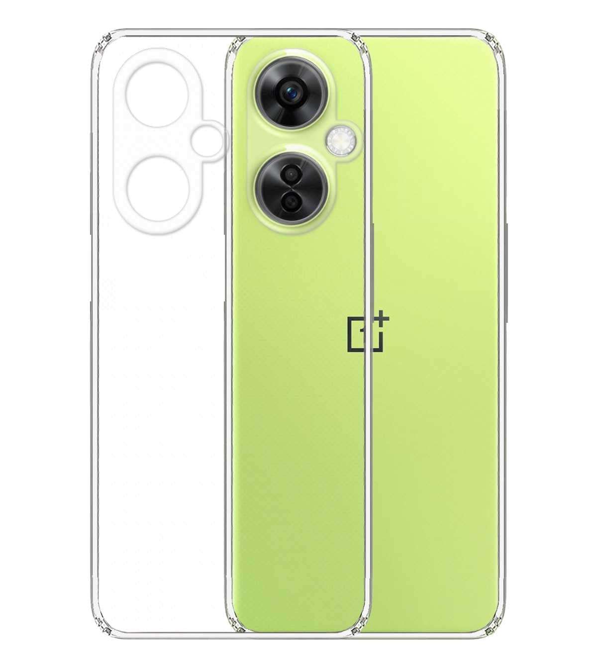 JGD PRODUCTS for OnePlus Nord CE3 lite Premium Transparent Soft Silicon Crystal Clear Back Cover [Transparent] 4