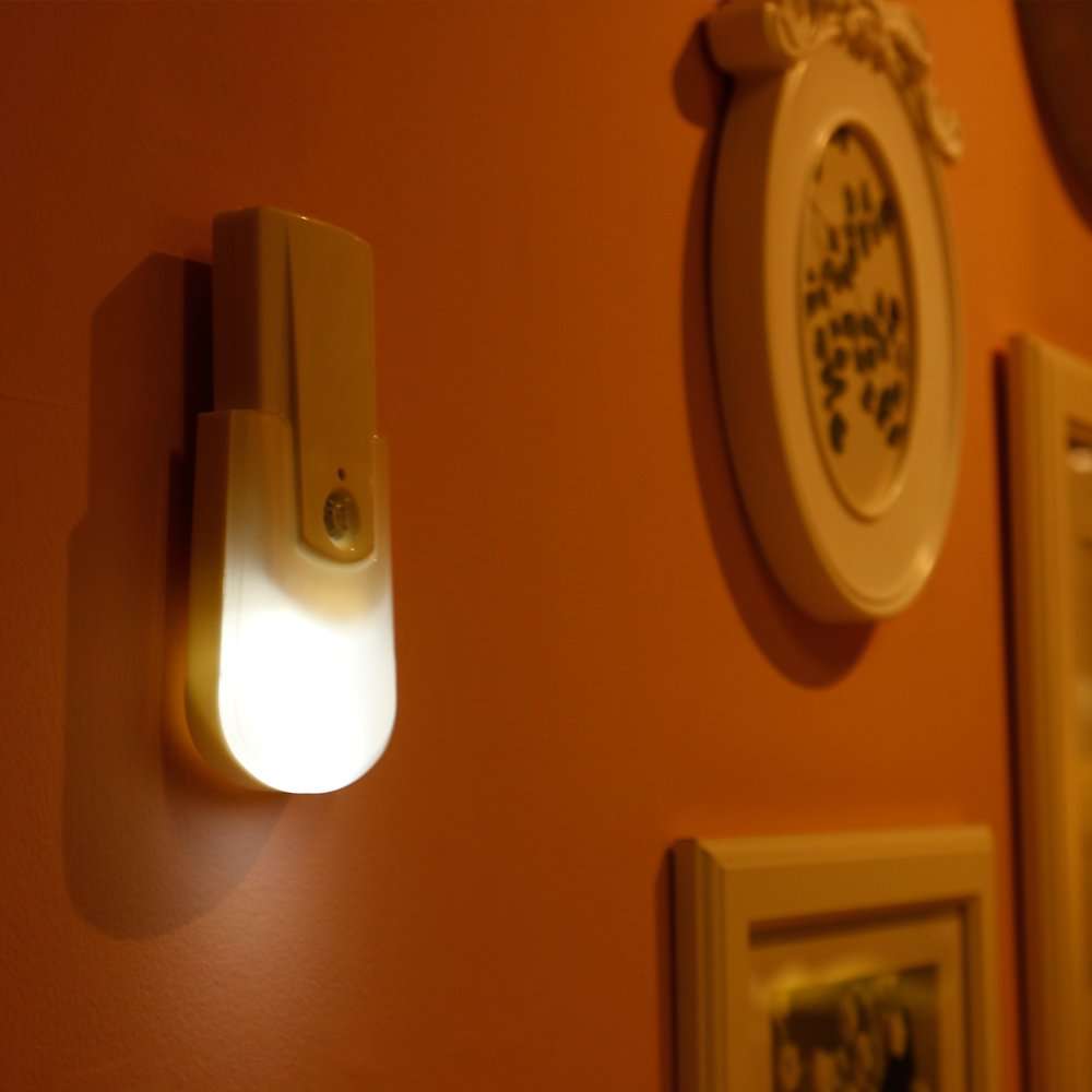 Juvo Wonderlite- Motion sensor activated, battery operated, automatic LED night light from SeniorWorld – help kids & elders avoid accidents in the dark & also save electricity. (Juvo with Torch) 5