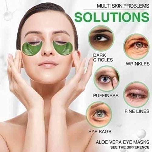 La Rostro Reusable Cooling Gel Relaxing Aloe Vera Eye Cooling Gel Full Face Mask Face Mask For Comfort Sleep And Avoid Dark Circle Stress Relief Face Eye Mask For Men And Women 5