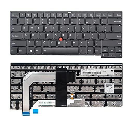 WISTAR Laptop Keyboard Compatible for Lenovo Thinkpad T460S T470S P51s P52s Series P/No. 01YR046 SN20Q55907 1