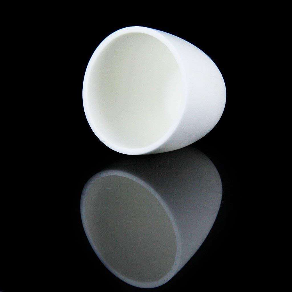 LABART™ 99.9% Alumina Crucible Al2O3 for Furnace, Temperature 1750 Degree Celsius, Volume: 25ml 6