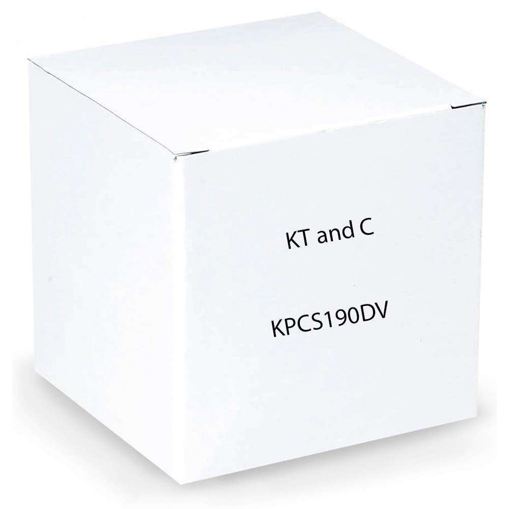 KT&C KPC-S190DV 420TVL Door View B/W Camera, 1.78mm Board Lens, BNC Cable, DOORVIEW CAMERA, DC12V 1