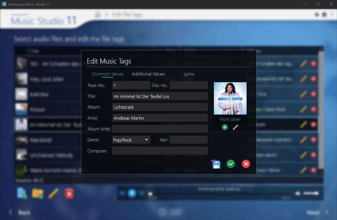 Music Studio 11 - Music software to edit, convert and mix audio files - Eight music programs in one for Windows 11, 10 4