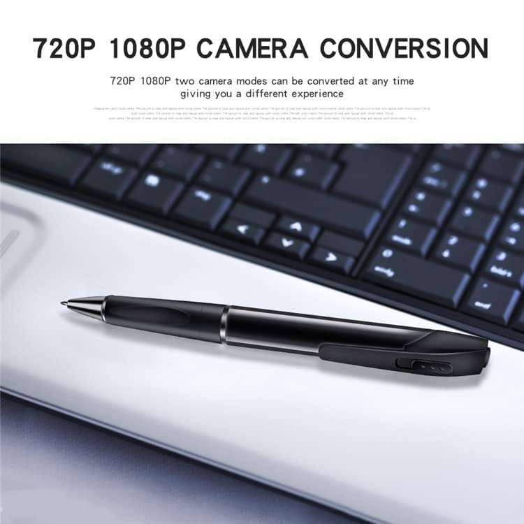 32GB Camera Pen, Spy Camera Full HD 1080P Mini Spy Pen Camera Camcorder Video Audio Recording,Nanny Cam Spy Camera, Small Spy Camera 1080p Video Recorder for Business Meeting [2022 Version] 6