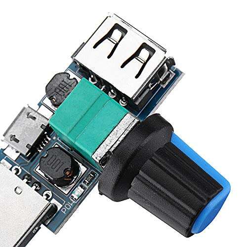 Electronic Components 5Pcs USB Fan Speed Controller Module Reducing Noise Multi-stall Adjustment Gover 3