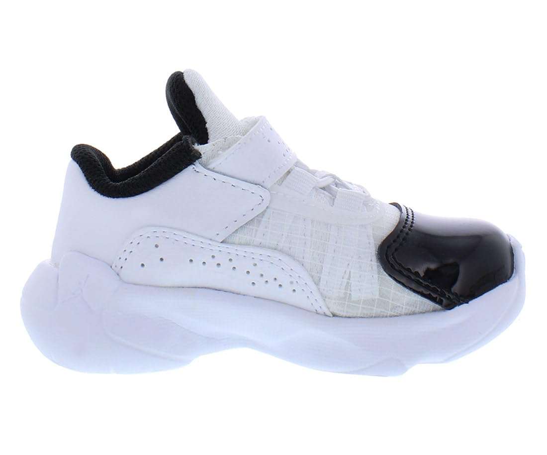 Nike Jordan 11 CMFT Low Infant/Toddler Shoes Size 10, Color: White/Black/University Red 3