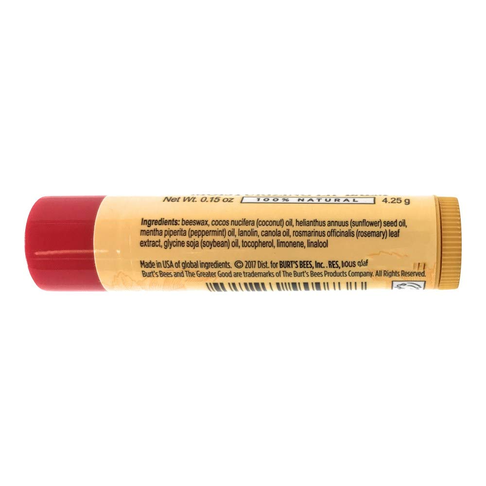 BURTS BEES Peppermint Lip Balm, 0.15 OZ 3