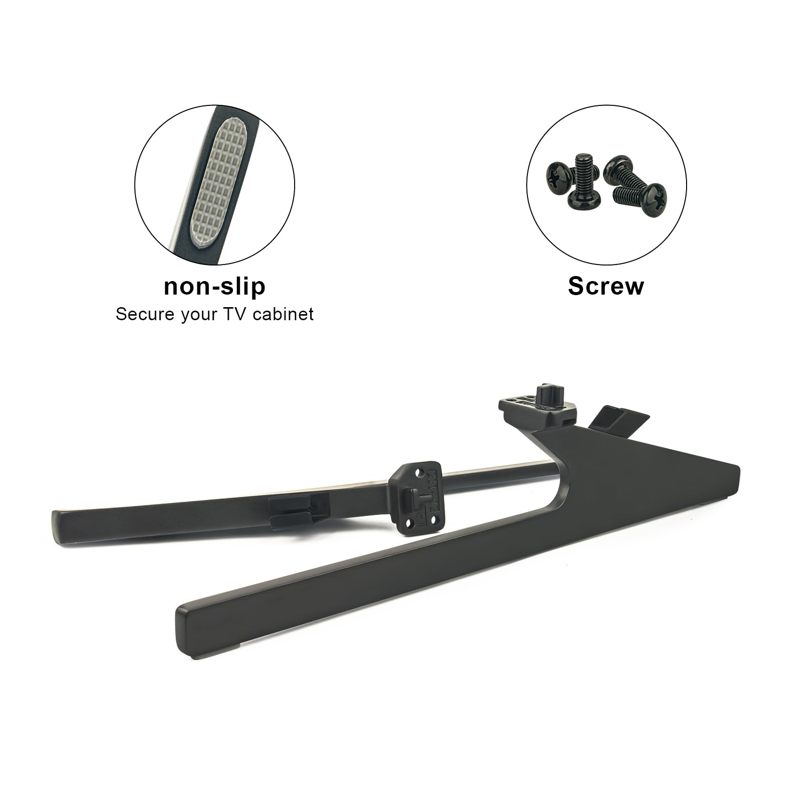 85A65GUA 85U7H TV Base TV Stand Legs fit for Hisense 85" Class U7H Series Quantum ULED 4K UHD TV 85U7H 85A65GUA 3