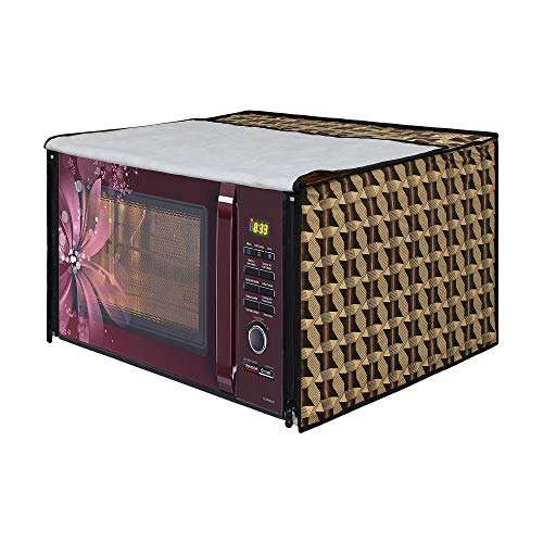 Lithara Printed Waterproof Microwave Oven Cover for IFB 25SC3 25 Litre | Sams06 (Multicolor) 1
