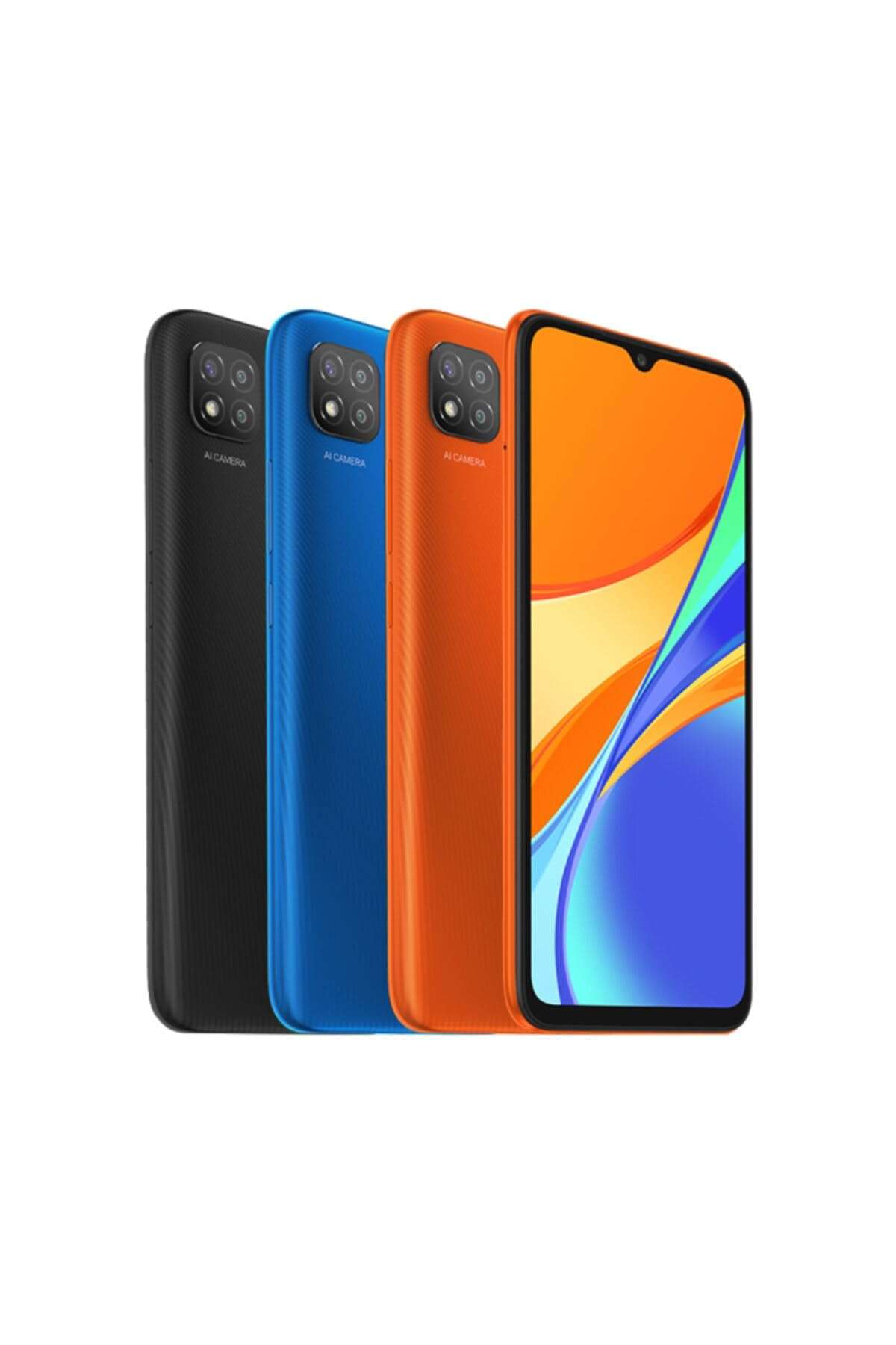 Xiaomi Redmi 9C Smartphone, 2 GB + 32 GB, 6.53 "HD + Dot Drop Display 5000mAh (typ) con Face Unlock AI, 13 MP, Tripla Fotocamera, Grigio (Midnight Grey) 2