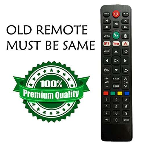 MASE® CH.UN176 Compatible Remote Control with Croma/JVC/Beston/Vise/Akai and Many More Assemble Smart Led TV (Before Order Must Read Description) 5