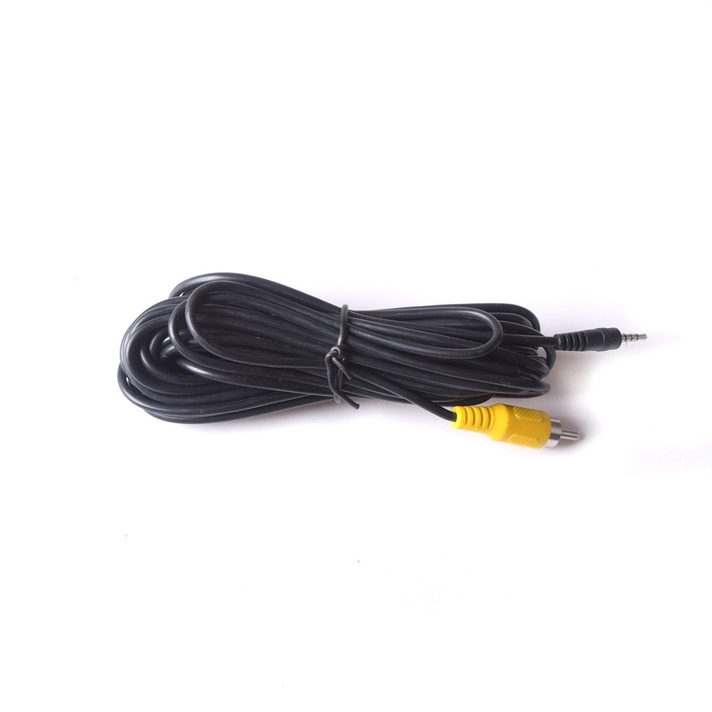 EKYLIN 20FT GPS DVR Mirror Dash Cam Backup Camera Video Extension Cable, 4-Pole 2.5mm Aux AV-in Jack to RCA Phono Adapter Converter 4