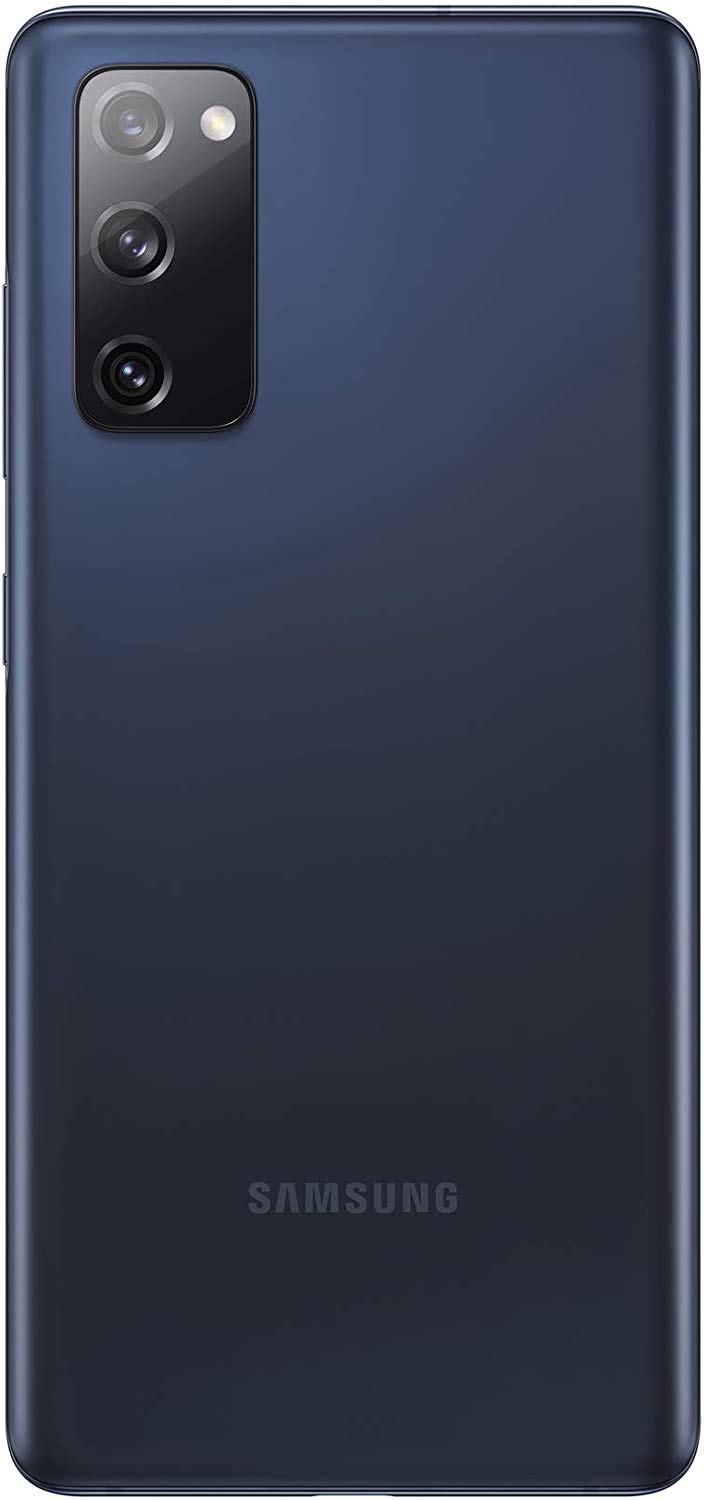 SAMSUNG Galaxy S20 FE 5G (128GB, 6GB) 6.5" AMOLED, Snapdragon 865, IP68 Water Resistant, 4G Volte Fully Unlocked (T-Mobile, AT&T, Verizon, Global) G781W International (w/Fast Wireless Charger, Navy) 4