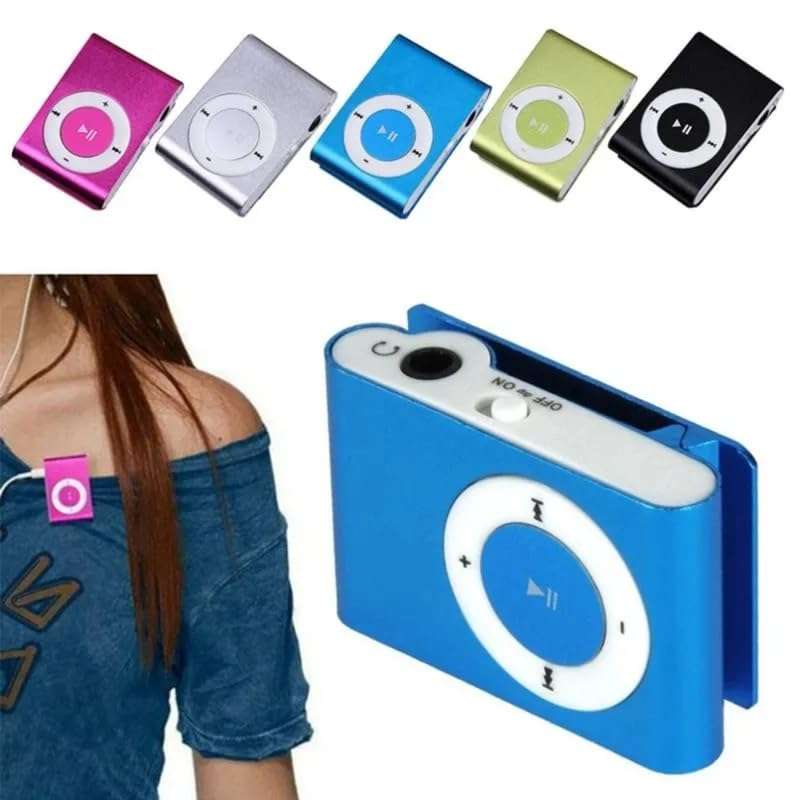 Elevea ( LIMITED STOCK with 15 YEARS WARRANTY ) Mini Pocket MP3 Music Player with Earphones, Lossless Sound Sports Back Clip MP3 Player, Expandable Storage, Long Battery Life-Blue 4