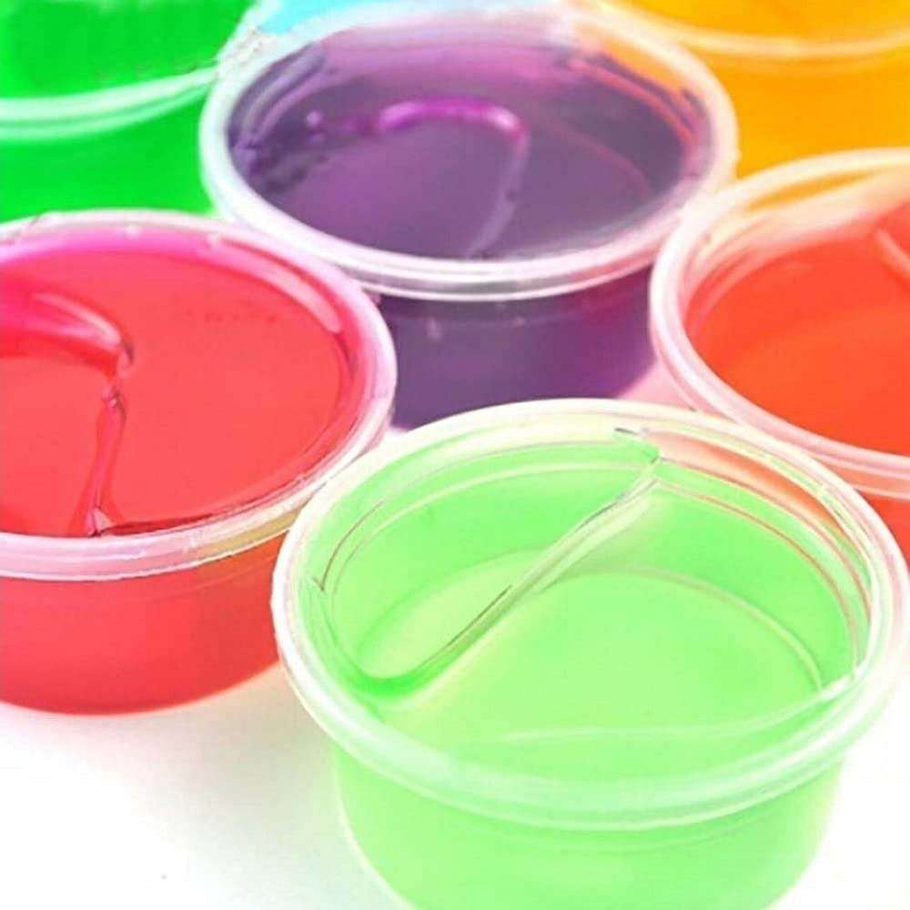 SC Mart Clay Slime Mud Stress Relief Toy Jelly Toy for Kids, Adult, Children DIY Crystal Mud Play Transparent Magic Plasticine Kid Toys Educational Toys to Cultivate Children's DIY Ability (2) 5
