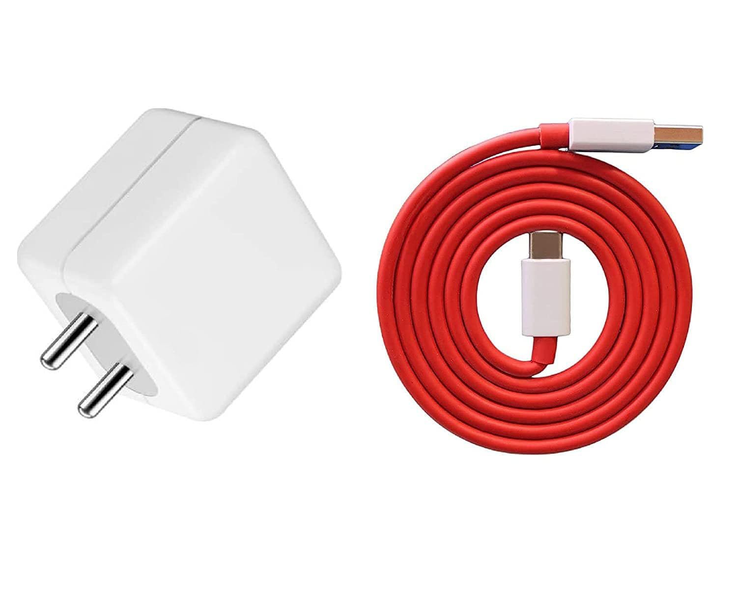 60W Ultra Fast Type-C Charger for Blackview Oscal Pad 60 Charger Original Adapter Like Mobile Charger | Qualcomm QC 3.0 Quick Charger with 1 Meter Type C USB Data Cable (60W,GP-3,RED) 4