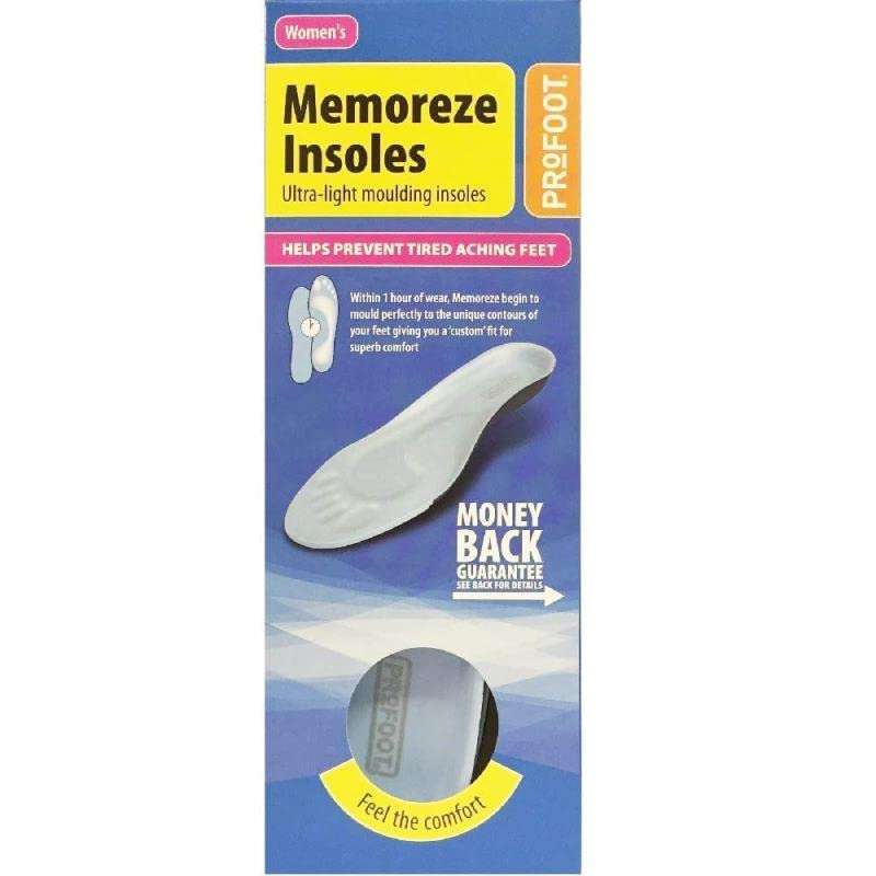 Profoot Memoreze Insoles-Ideal for Foot Discomfort - For Women 1