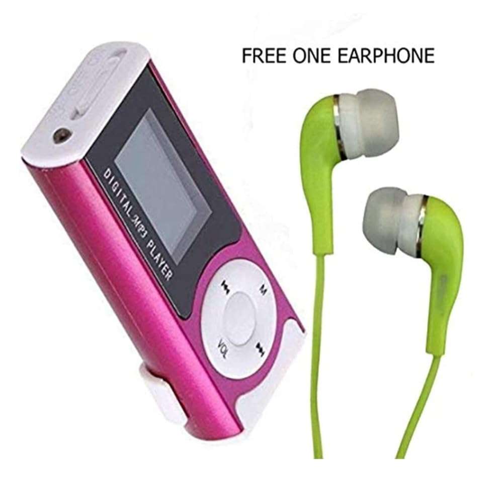 MP3 Music Player and Pocket Speaker, Memory Card and TF Slot and Earphone Sound Player Support SD Card for Gym,etc Multy Colour (Without sd Card Player) 5