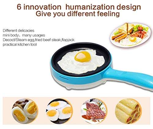 MR BRAND CREATION Egg Boiler Electric Automatic Off 7 Egg Poacher for Steaming, Cooking, Boiling and Frying, Multi Color with handle 2