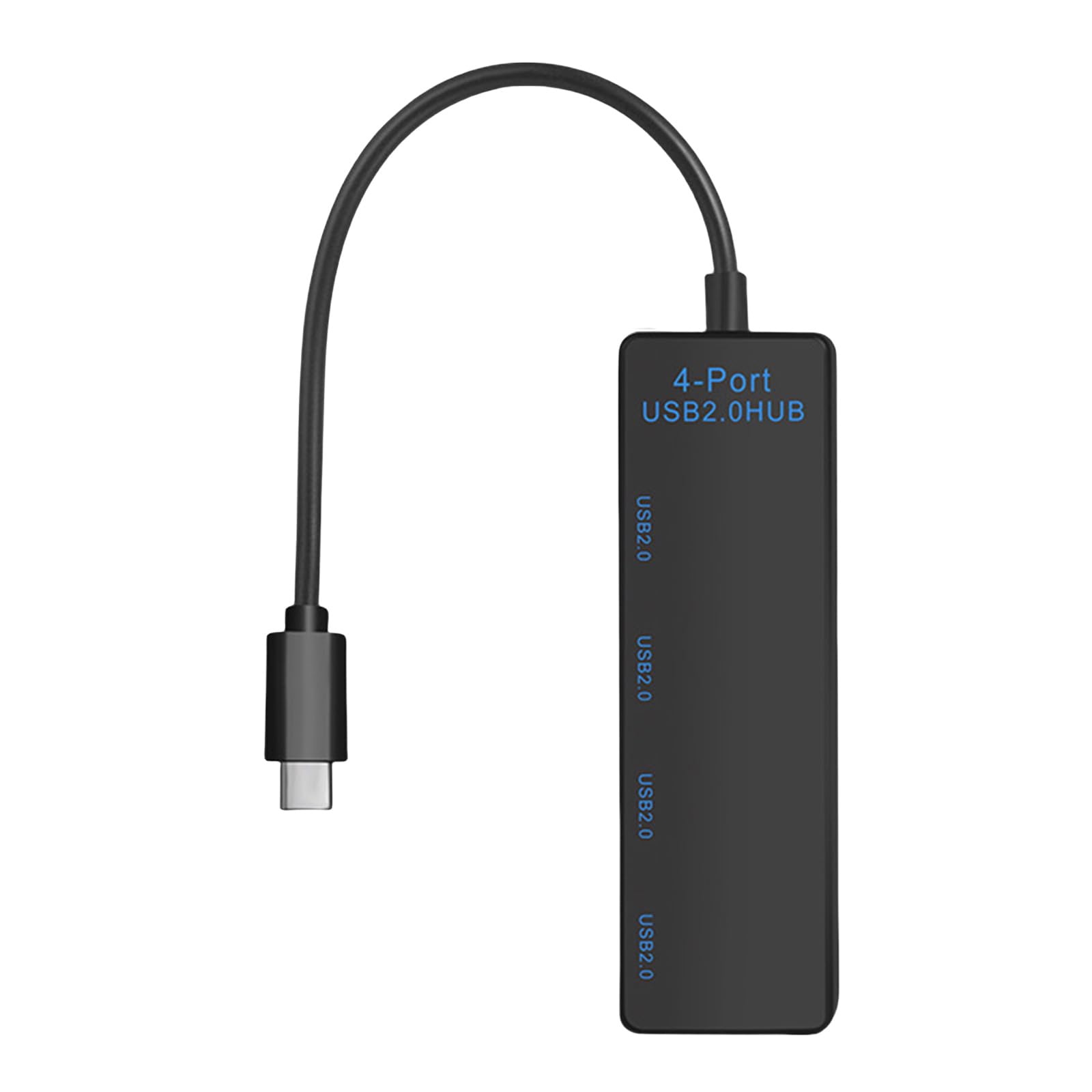jiingekk USB C To 4 Port USB 2.0 Adapter Splitter For Connecting Keyboard Tablets And More Charging Dock