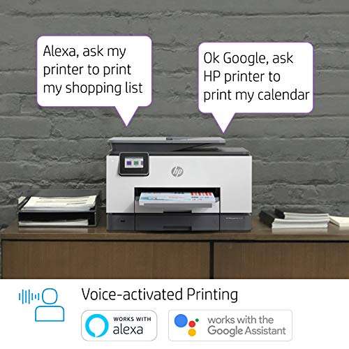 HP OfficeJet Pro 9020 All-in-One Wireless Smart Colour Printer with Auto-Duplex, ADF with Voice-Activated Printing (Compatible with Alexa & Google Assistant) 4