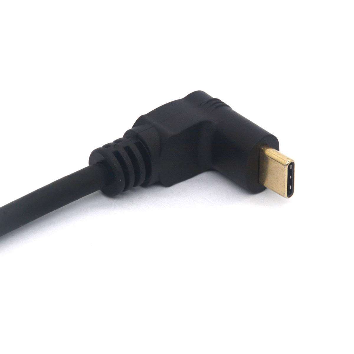 USB-C Extension Cable, USB-C Type C Male to Male USB 3.1 Extender Cord for MacBook 2016 Dell XPS HUB Notebook Samsung Galaxy Note8/S8 (Positive to Male) 4