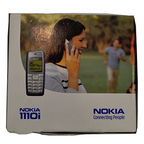 Nokia 1110i 4MB Classic (GSM only, No CDMA) Cell Phone (Blue) - International Version with No Warranty 5