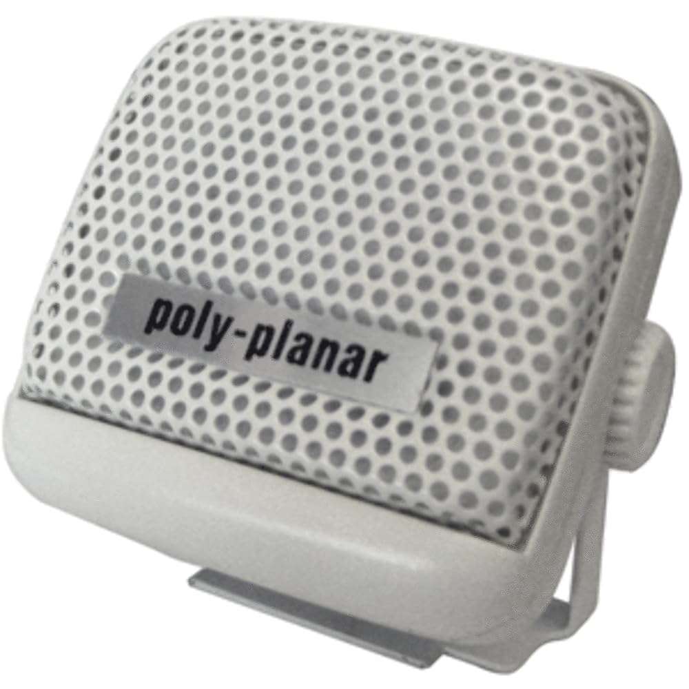 Poly-Planar MB-21 8 Watt VHF Extension Speaker - White 1
