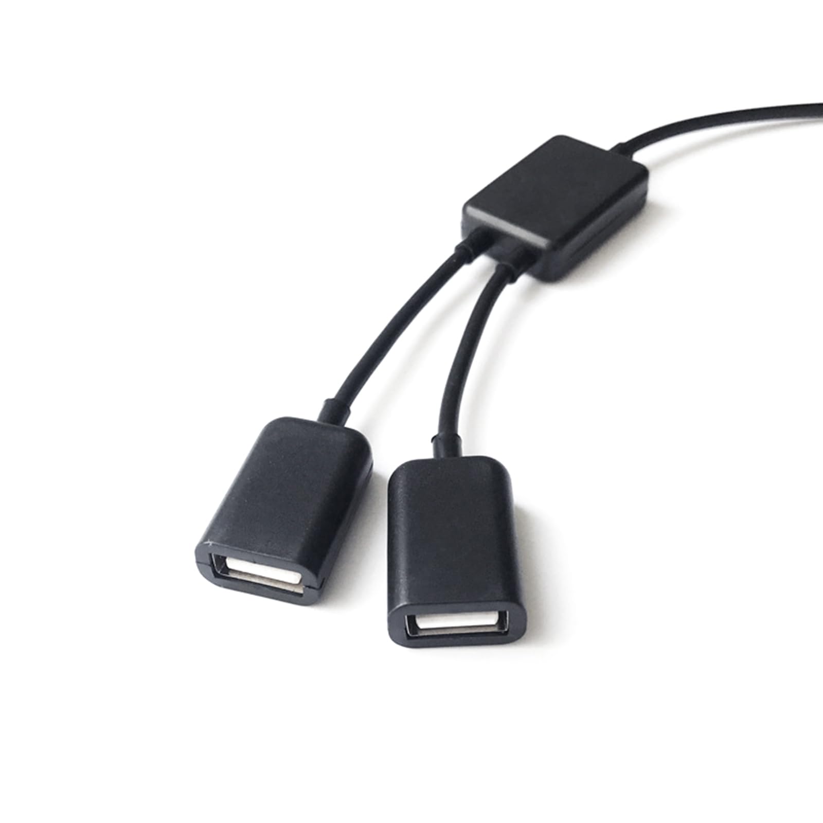 GMBYLBY USB Splitter Y Cable 1 Male to 2 Female USB Expander Hub Multi USB Port Extender Data Split Adapter for Laptop 6