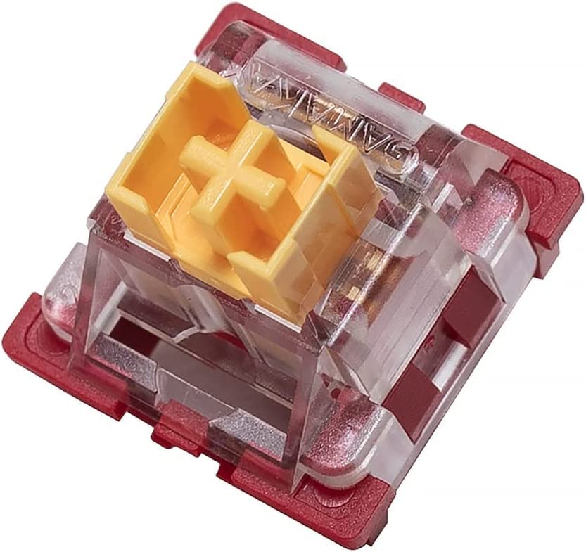 GK GAMAKAY Silent Linear Mechanical Keyboard Switch, 70Pcs/Pack Phoenix Switch 3 Pin Switches for LK67 CK61 CK68 DIY Mechanical Gaming Keyboards (Phoenix Switch-70Pcs) 5