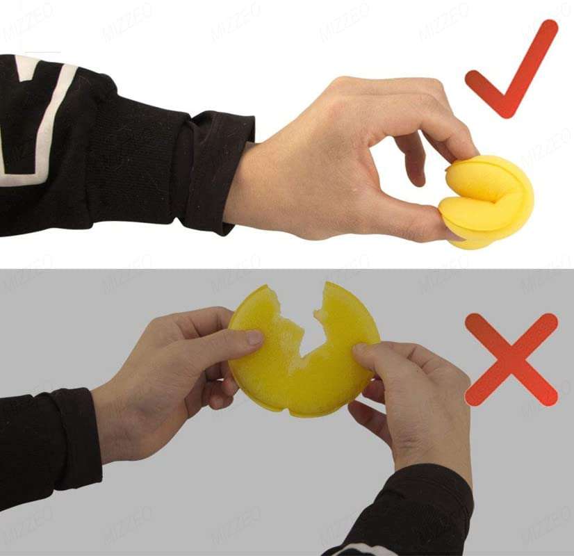 CARIZO Foam Car Wax Applicator Pad Foam Applicator Pads Detailing Round 4-inch Polishing Sponges for Car Wax Applicator Pad 10 Pack-Yellow 6