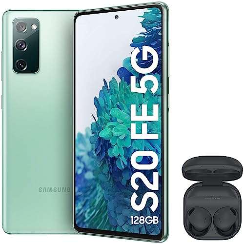 Samsung Galaxy S20 FE 5G (Cloud Mint, 8GB RAM, 128GB Storage) & Galaxy Buds2 Pro, Bluetooth Truly Wireless in Ear Earbuds with Noise Cancellation (Graphite, with Mic) 1