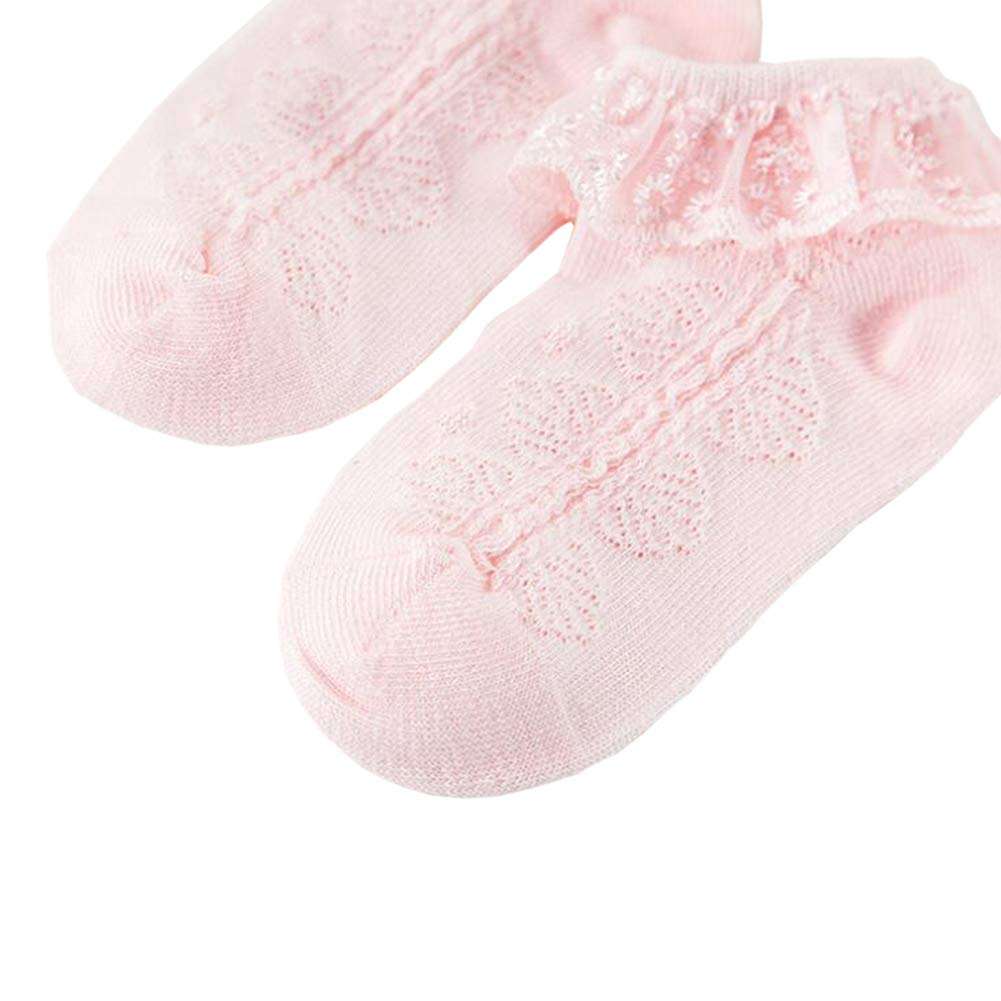 Baby Summer Girls' Princess Lace Thin Spring Summer Cotton Socks Dressy Socks (Multicoloured, 6-12 Months) 6