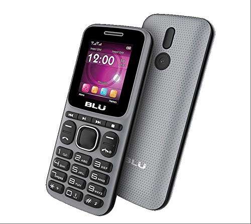 BLU Z4 Music Z250 GSM Unlocked 1.8" Dual Sim | FM Radio | Flashlight | VGA Camera (Gray) 2