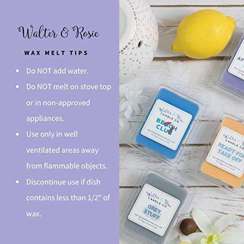 Walter & Rosie Candle Co. - Foolish Mortal - Wax Melt - 3 Pack - Inspired by Disney Scents - Smell Like Disney Resorts - The Happiest Scents on Earth - Soy Blend - Up to 18 Hrs 5