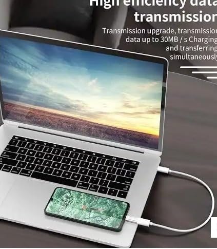 Orlife Lighting 8 pin Adapter to Micro USB Converter Connector for Data Synchronisation and Charging Compatible with Apple iPhone, iPad, iPod for Charging and Data Sync 4