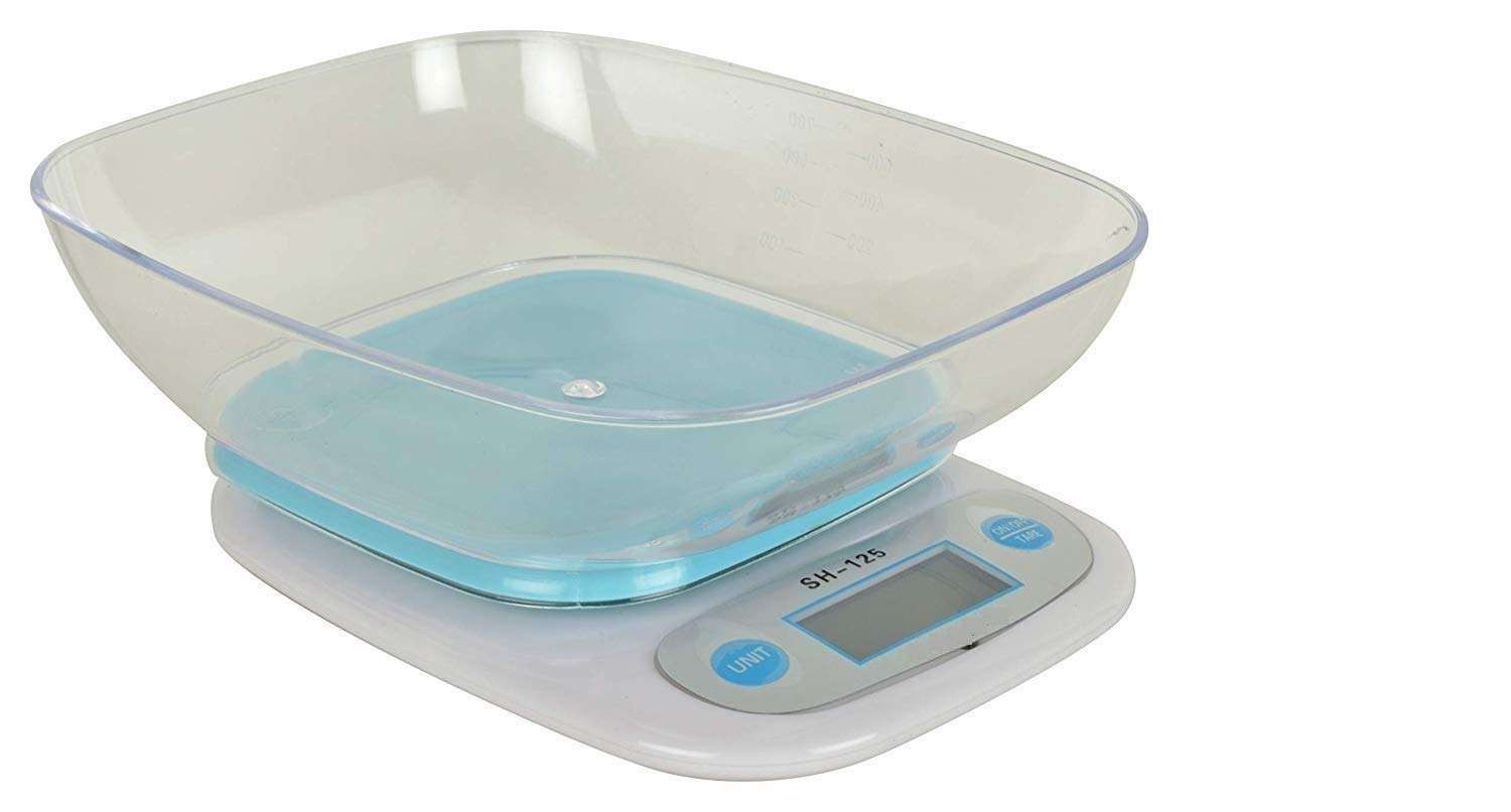 Drake Electronic Digital 7 Kg Weight Scale With LCD Kitchen Weight Bowl Scale Machine SH-125 Bowl Scale 7kg Digital Kitchen Weighing Scale 3