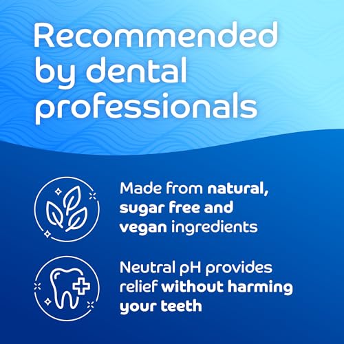Oracoat XyliMelts for Dry Mouth Night Time or Day - Moisturizing Dry Mouth Adhering Discs, Sugar Free with Xylitol, 40 Count, Mild Mint Flavor, 8-Hour Relief 5