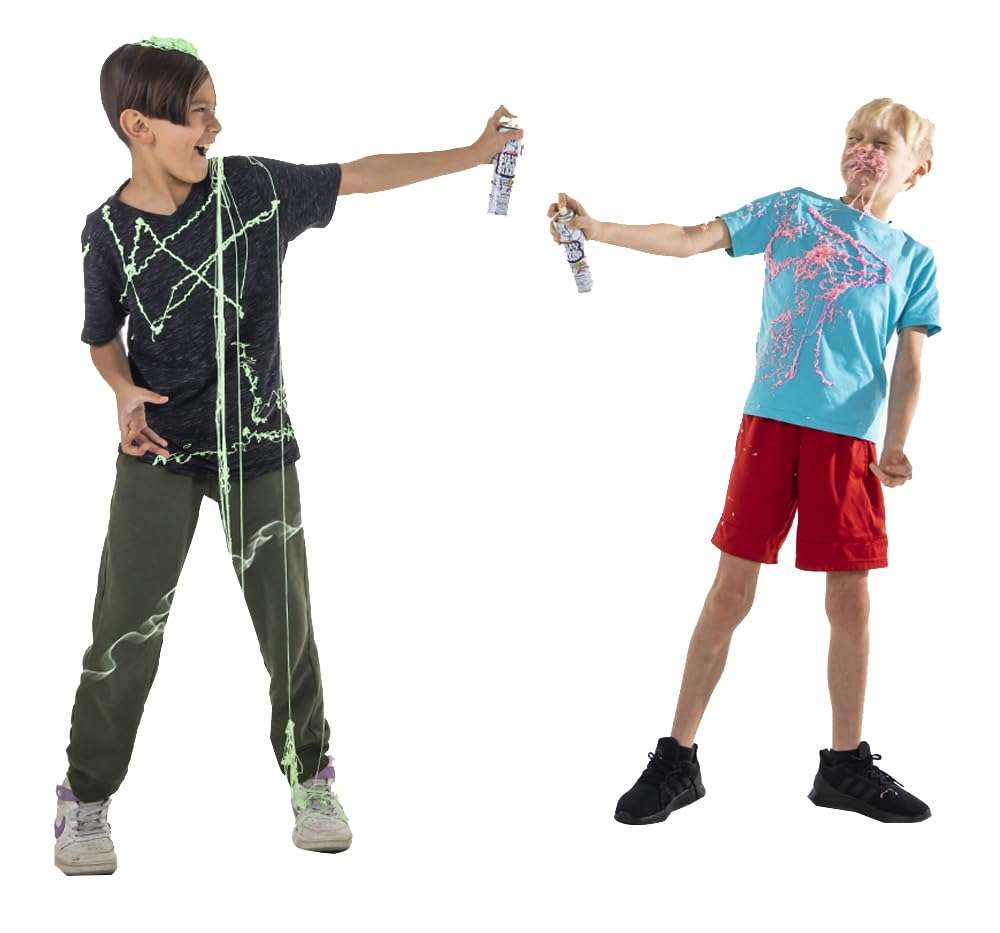 The Original Silly String! Silly String 24 pack, Assorted Colors, 3 oz Large Can – The Only Real Party in a Can! Be Silly! Shoots over 15ft! 2