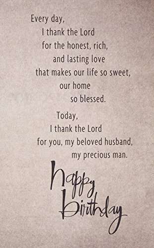 Hallmark Mahogany Birthday Greeting Card for Husband (Lettering Pattern) 3