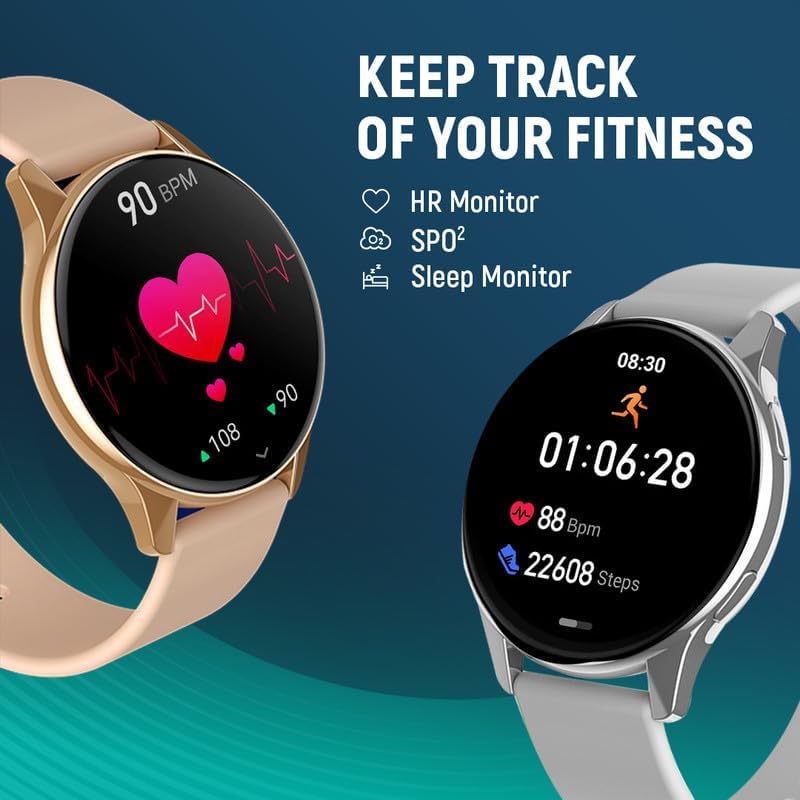 PunnkFunnk Newly Launched Active 2 Max Bluetooth Calling Smartwatch 1.3" Amoled Display 360 * 360 High Resolution 4.2 BT with, 100+ Sports Mode with IP68, Sp02 Tracking, AI Voice Assistant(Grey) 5