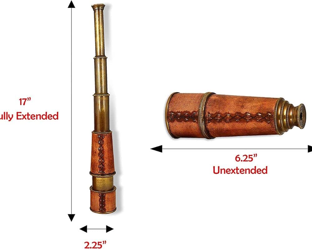 Kelvin & Hughes Spyglass Telescope Solid Brass 5